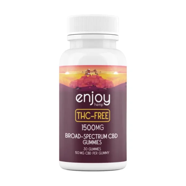 Enjoy: THC Free Broad Spectrum CBD Gummies