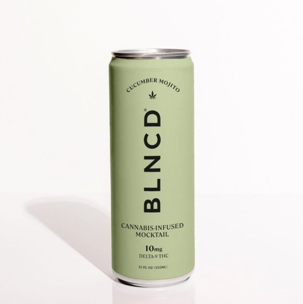 BLNCD Cannabis-Infused Mocktail 10mg Delta 9: Cucumber Mojito