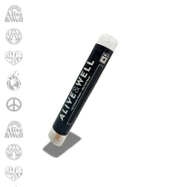 Alive & Well: Truffle Butter Indica Infused THCa 1g Preroll